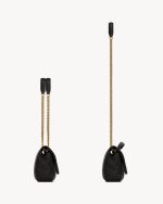 YSL CALYPSO Small in Plunged Lambskin - Image 4